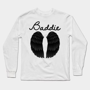 Insta Baddie Dark Wings Long Sleeve T-Shirt